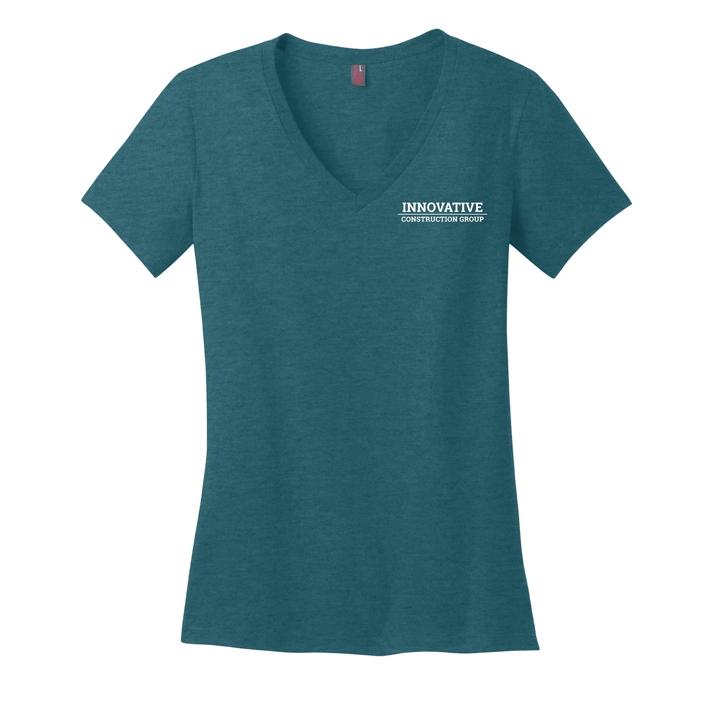 District ® Ladies' Perfect Weight ® 100% Cotton V-Neck Tee