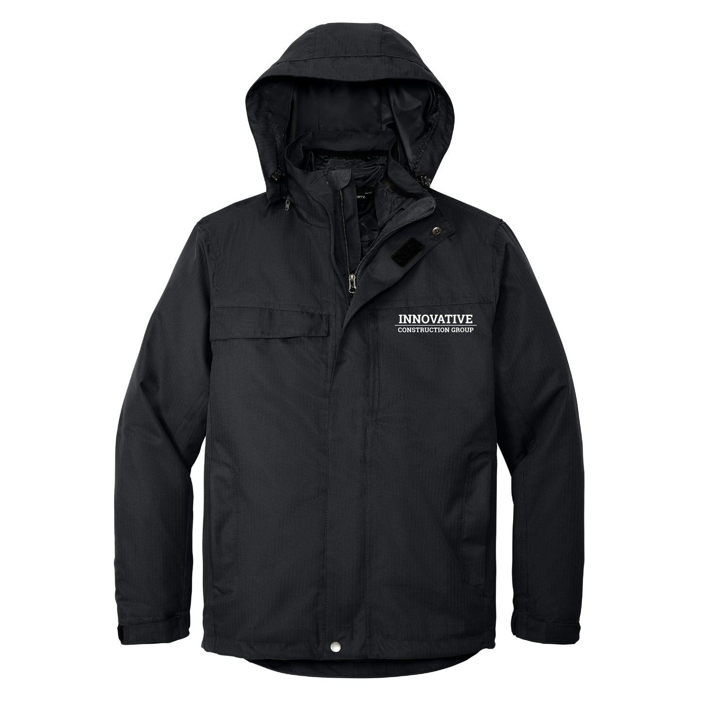 Port Authority® Herringbone 3-in-1 Parka