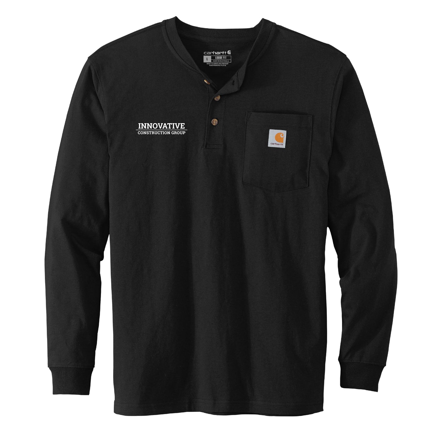 Carhartt® Long Sleeve Henley T-Shirt