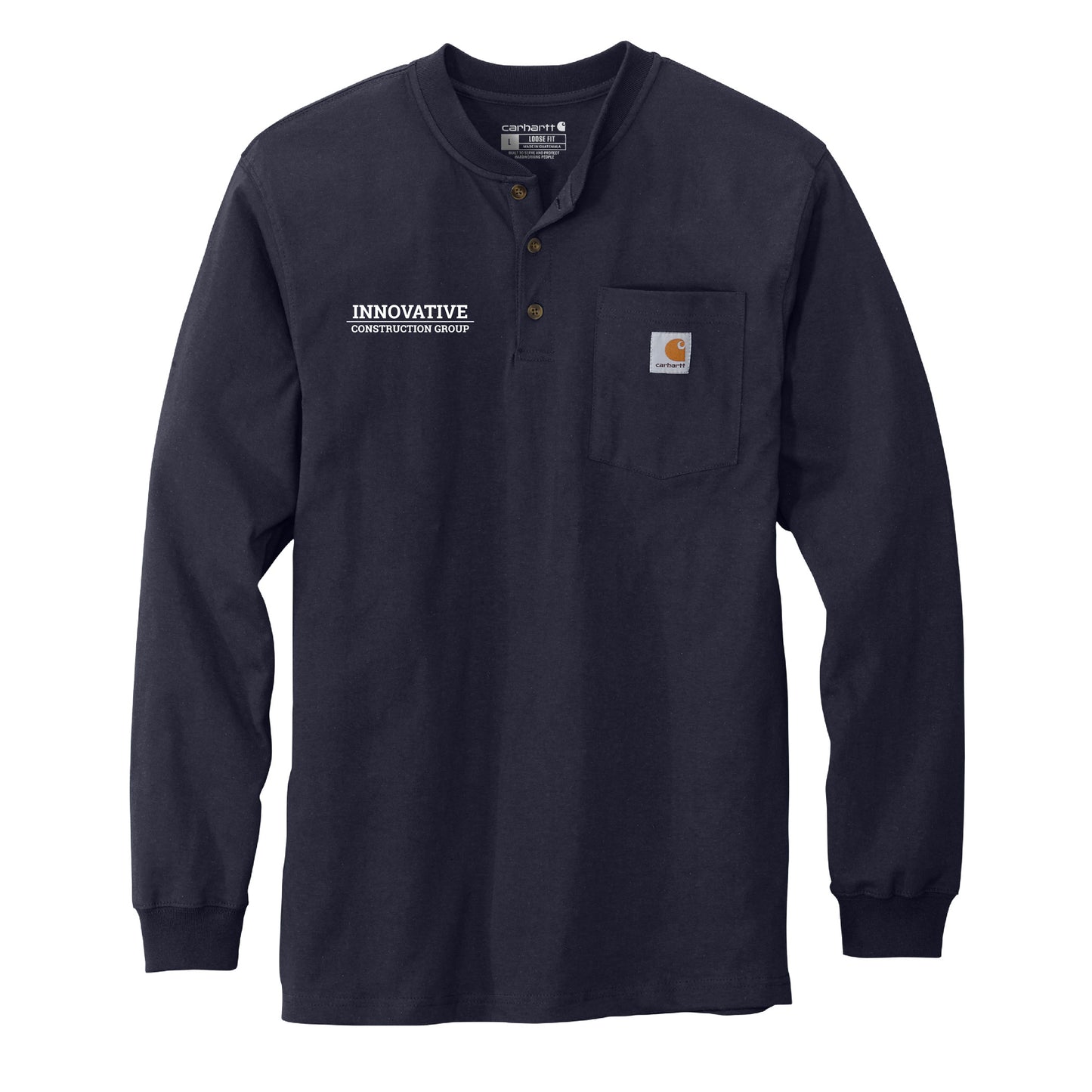 Carhartt® Long Sleeve Henley T-Shirt