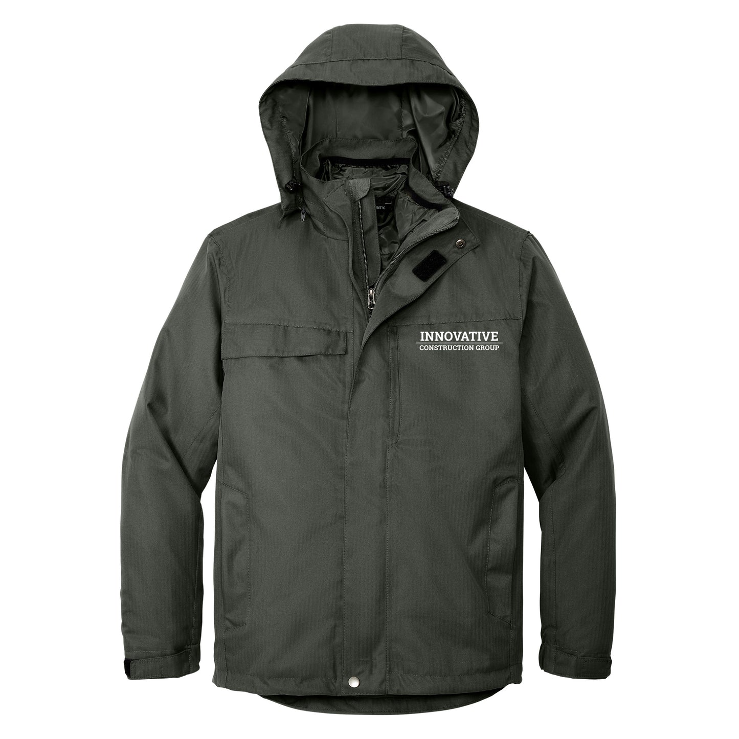 Port Authority® Herringbone 3-in-1 Parka