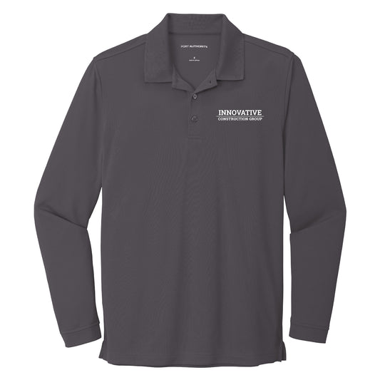 Port Authority ® Dry Zone ® UV Micro-Mesh Long Sleeve Polo