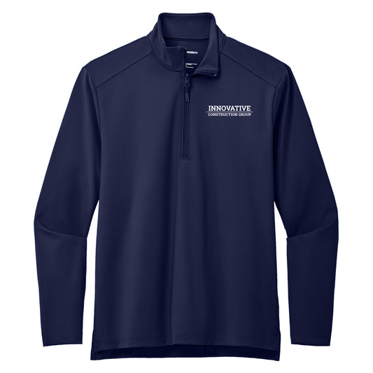 Port Authority® C-FREE® Double Knit 1/4-Zip