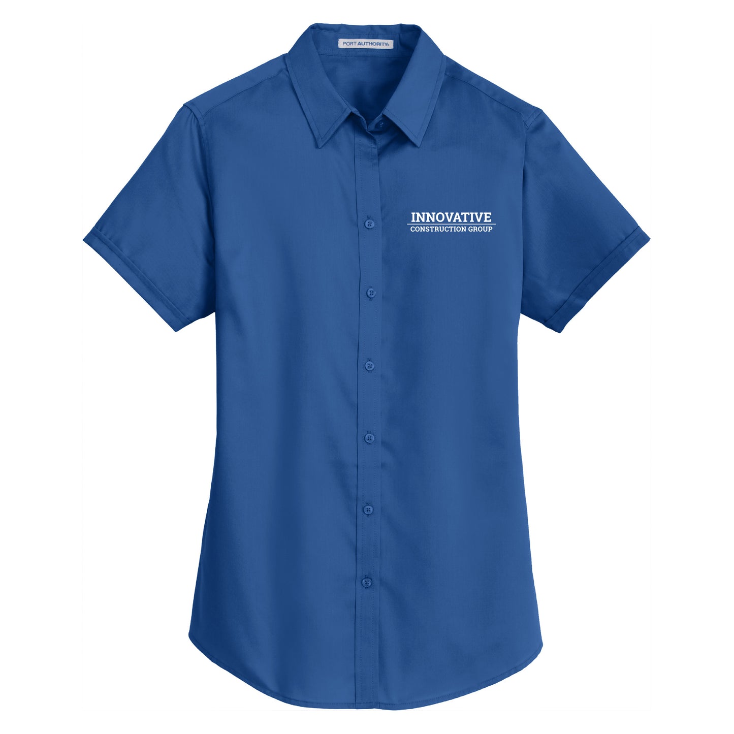 Port Authority® Ladies Short Sleeve SuperPro™ Twill Shirt