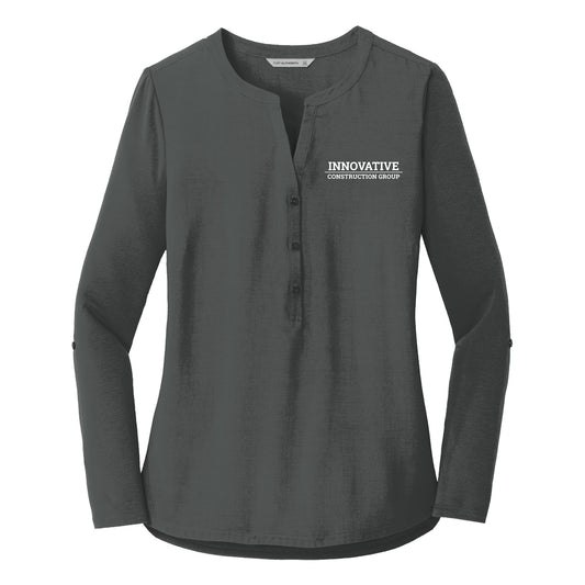 Port Authority® Ladies Concept Henley Tunic