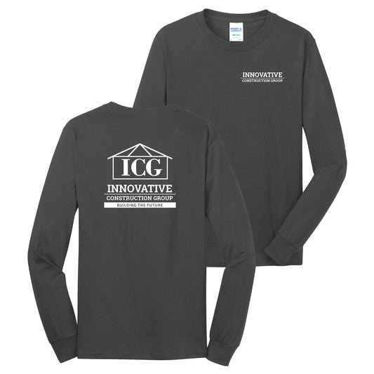 Innovative Construction Group Long Sleeve Core Cotton Tee