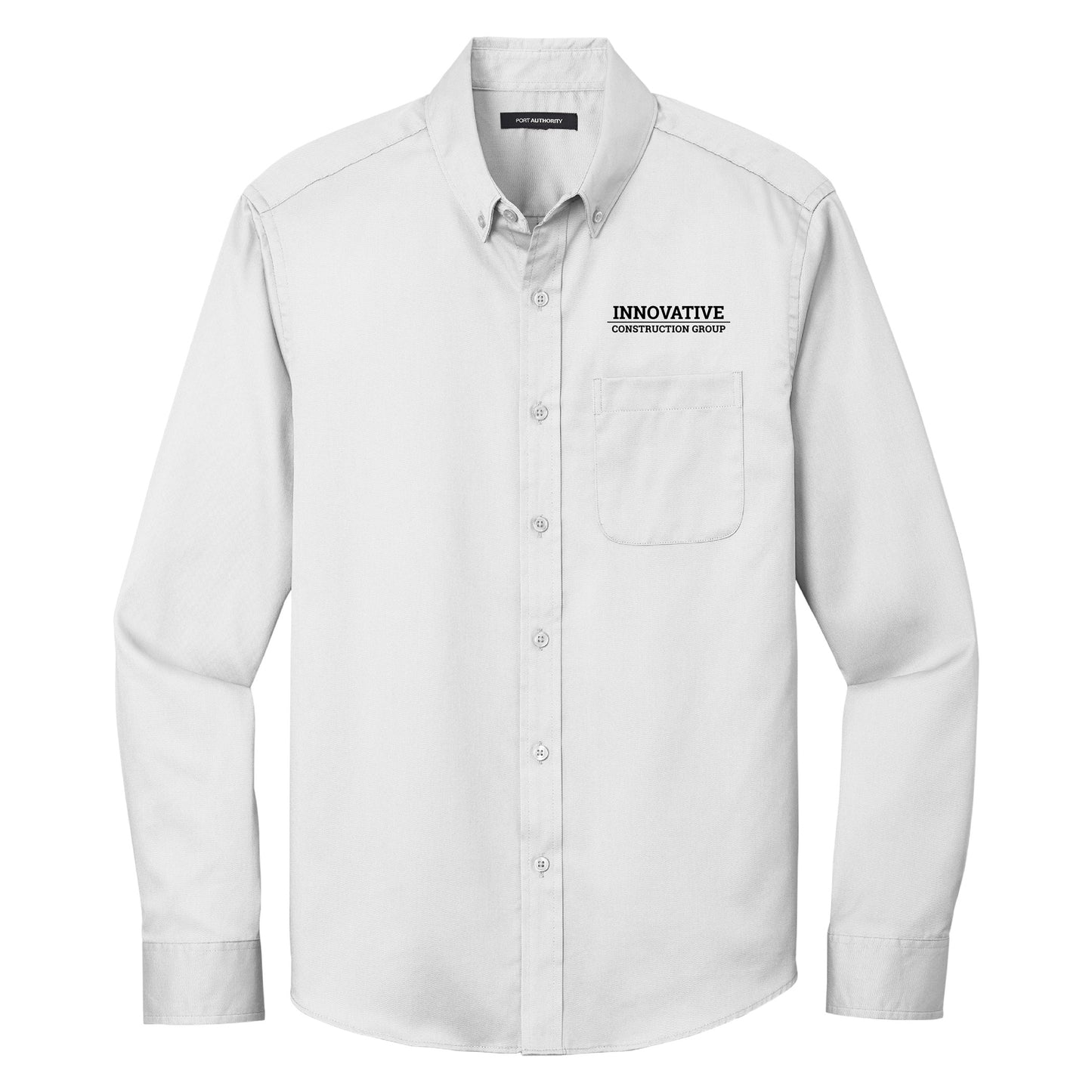 Port Authority® Long Sleeve SuperPro React™ Twill Shirt